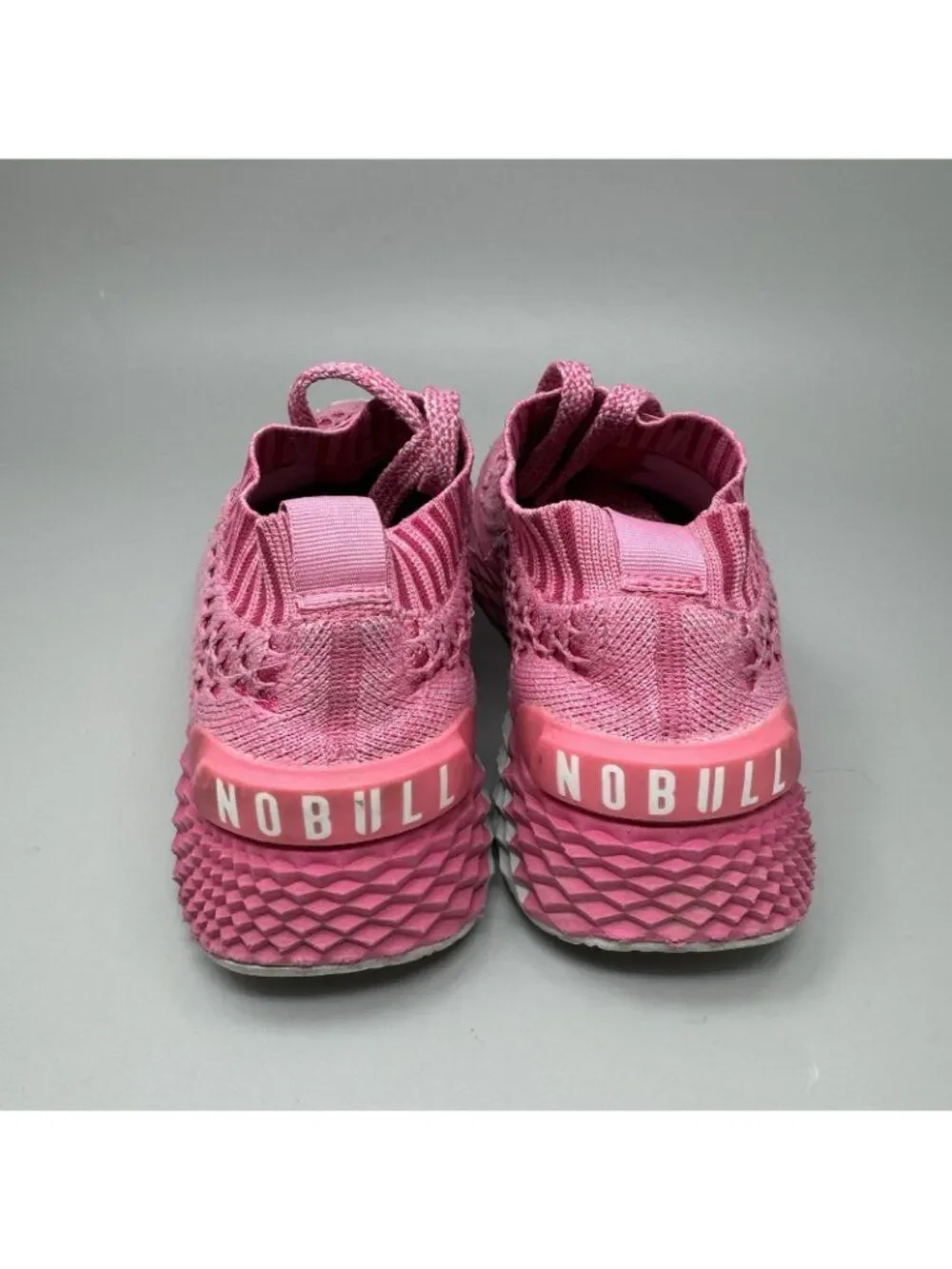 NOBULL Allday Knit Shoes Women’s Size US 7.5 Pink Fuchsia Athletic Sneakers